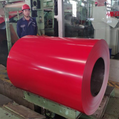 La couleur laminée à froid a enduit la structure en acier de feuillard de plat de bobine de PPGL