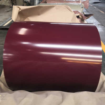 0.75*1219mm ont galvanisé la couleur en acier de Ppgi Ppgl de bobine ont enduit enduit