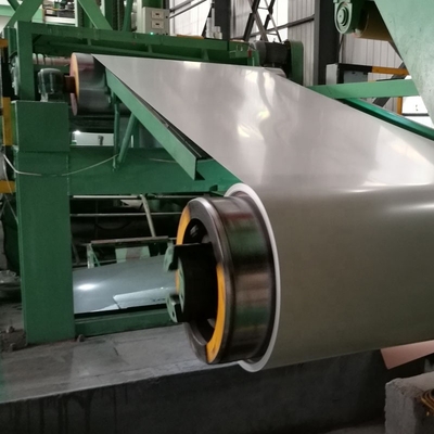 la couleur en acier de bobine de PPGL enduite d'une première couche de peinture par 4.0mm a enduit le petit pain pour relever les empreintes digitales de résistant