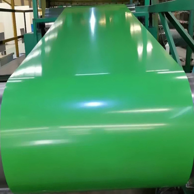 Le métal de zinc a ridé des toits de bobine de tôle d'acier de Ppgi que la couleur a enduits galvanisé