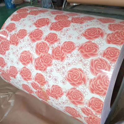La bobine en acier en acier de boxe PPGL enduit d'une première couche de peinture par feuille de couleur a galvanisé