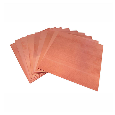 Plat de cuivre 200mm de bobine de feuille de C71500 1.5mm 4ft x 8 pi de soufflage de sable
