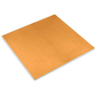 C10200 Plaque de bobine de feuille de cuivre pur 500 mm polie