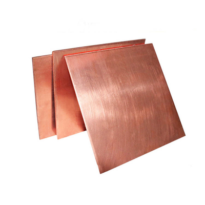 La bobine pure de feuille de plat de cuivre de 20mm évaluent la pureté 99,9% non alliée