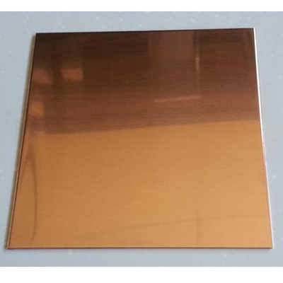 Plat 4x8 5mm épais de la bobine C2600 0.5mm 1mm 2mm de feuille d'en cuivre du T2 C2400 d'Astm