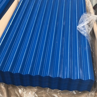 Ppgi a ridé le métal coloré couvrant en acier de la feuille 0.4mm