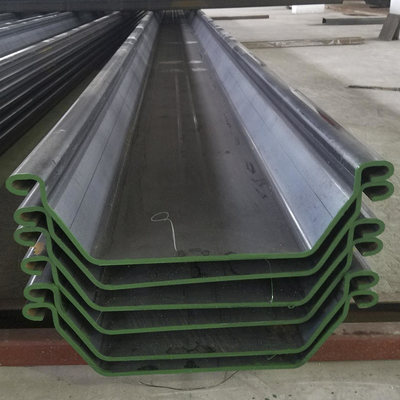 Z Type de palplanches en acier en métal soudé à froid SY295
