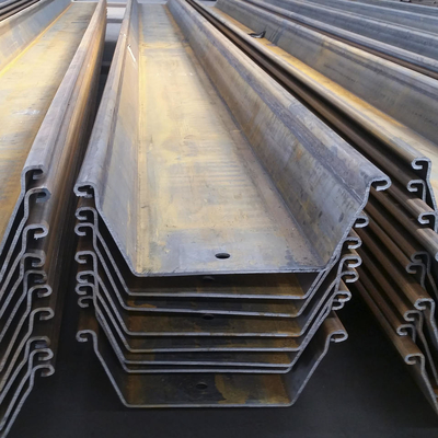 Z Type de palplanches en acier en métal soudé à froid SY295