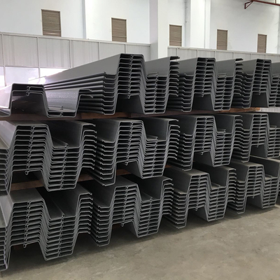 La palplanche en acier en métal S390 empile le type froid de la forme U pour la construction