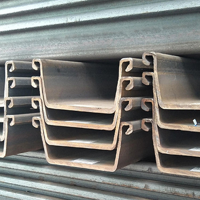 Acier doux de type Z palplanches Q235 Q345 formé à froid S355