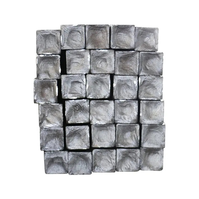 Billettes d'acier au carbone doux AiSi ASTM Catégorie 40 St37 125x125 Pièces forgées douces de courte longueur