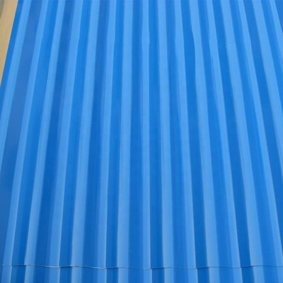 La couleur de Ppgi a enduit la feuille couvrante en acier a coloré le zinc ondulé