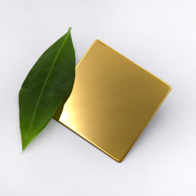 plat coloré de feuille d'acier inoxydable de 6Mm, plat à hautes températures de la résistance solides solubles 904l
