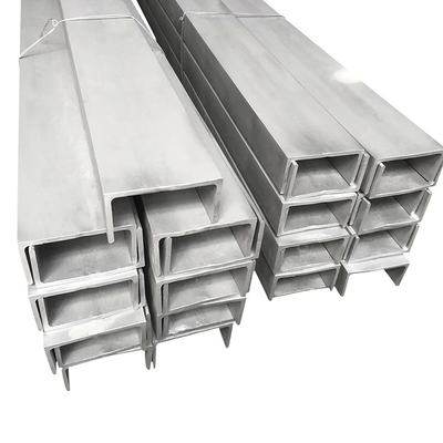Surface du profilé en u No.1 d'acier inoxydable de Tp316l Tp316Ti Tp316