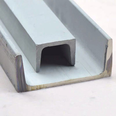 Le profilé en u d'acier inoxydable de TGPX 316L, ASME C a formé la poutre en acier