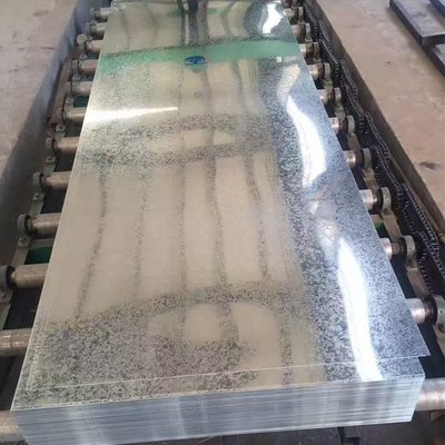 Sgcc Dx52d a galvanisé le plat 1000mm de la tôle d'acier Z275 Z100 Ppgi