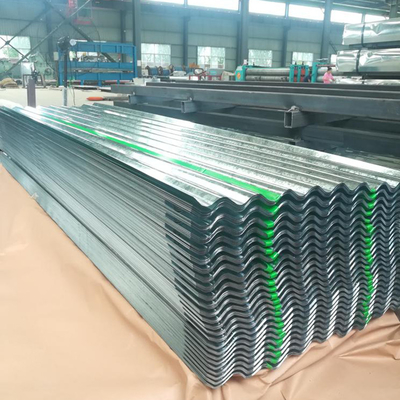 Le feuillard ondulé de 1.2MM Aluzinc a galvanisé la préparation de surface