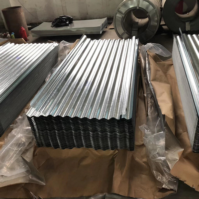 Zinguez la toiture en acier enduite couvre 600mm que le métal a galvanisé ondulé