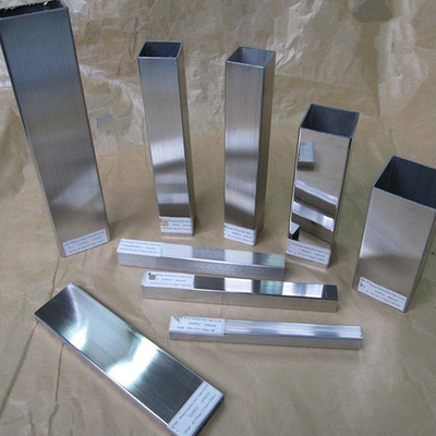 Tuyauterie inoxydable de tuyau d'acier d'ASTM A554, tuyau laminé à chaud laminé à froid de solides solubles 316