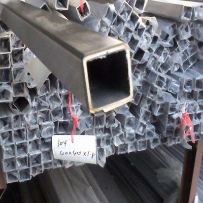 tube inoxydable du tuyau d'acier 316 2205 2507, tube carré de l'épaisseur solides solubles de 2mm