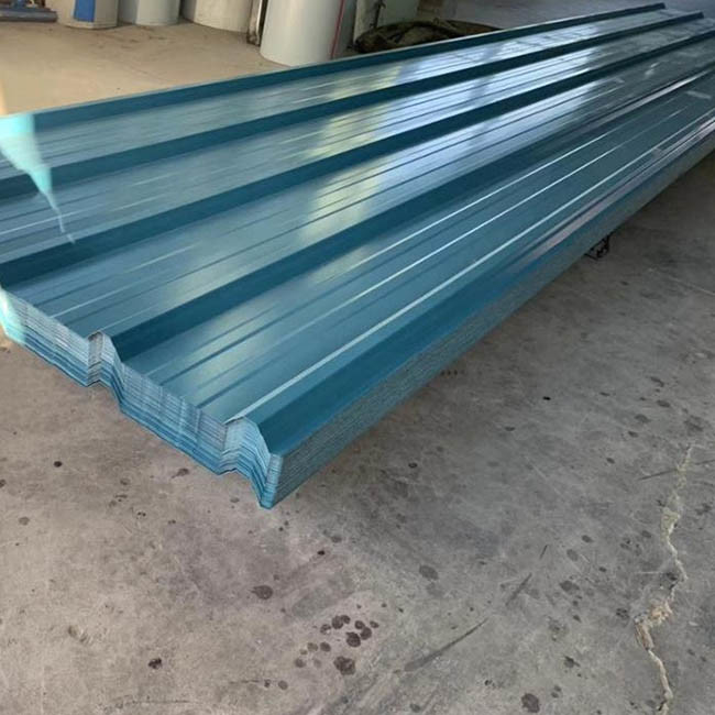 La couleur d'immersion chaude de Galvan Corrugated Steel Roof Sheet 500mm a enduit