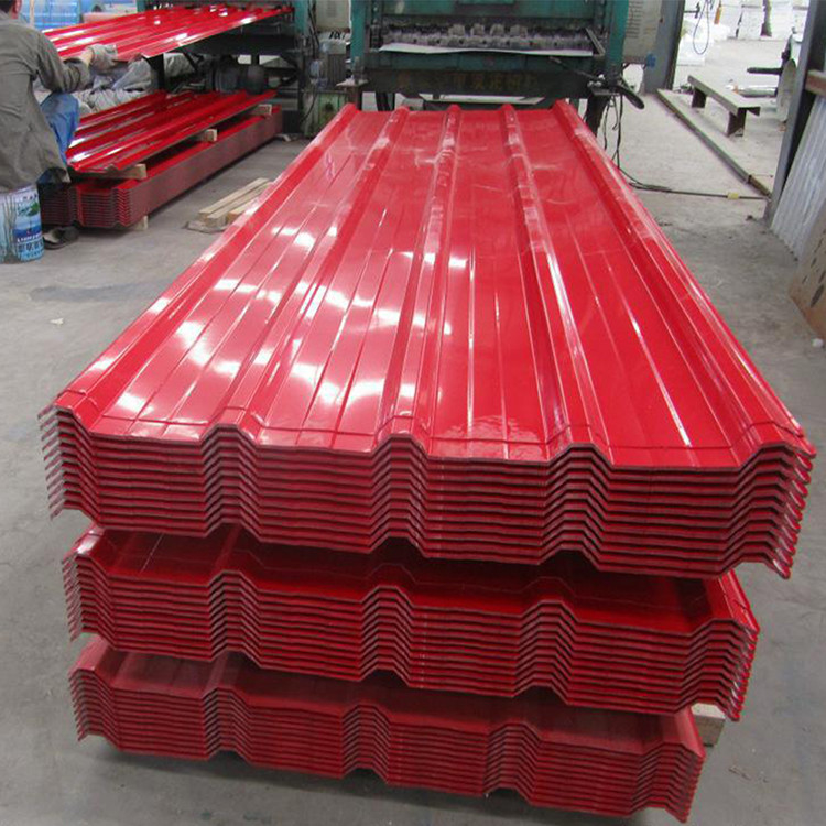 La toiture ondulée d'acier en métal couvre la couleur de Ral a enduit le Br de Ppgi de zinc