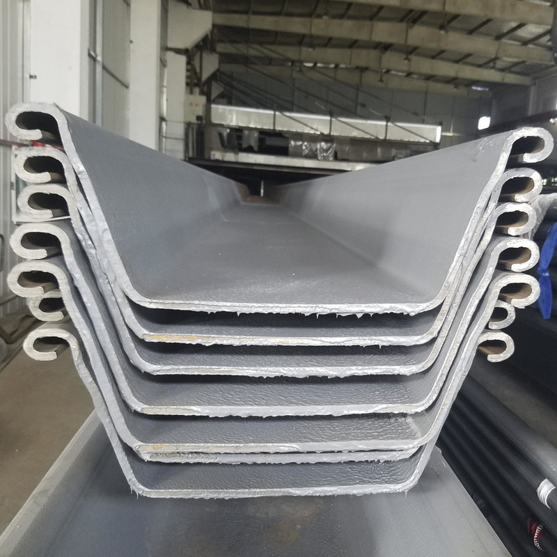 Pile d'acier galvanisé à haute résistance, facile à installer, résistant à la corrosion